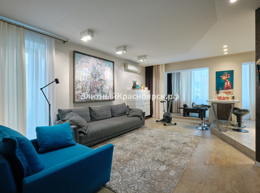 Современная 3-комнатная квартира в Академгородке цена 19000000.00